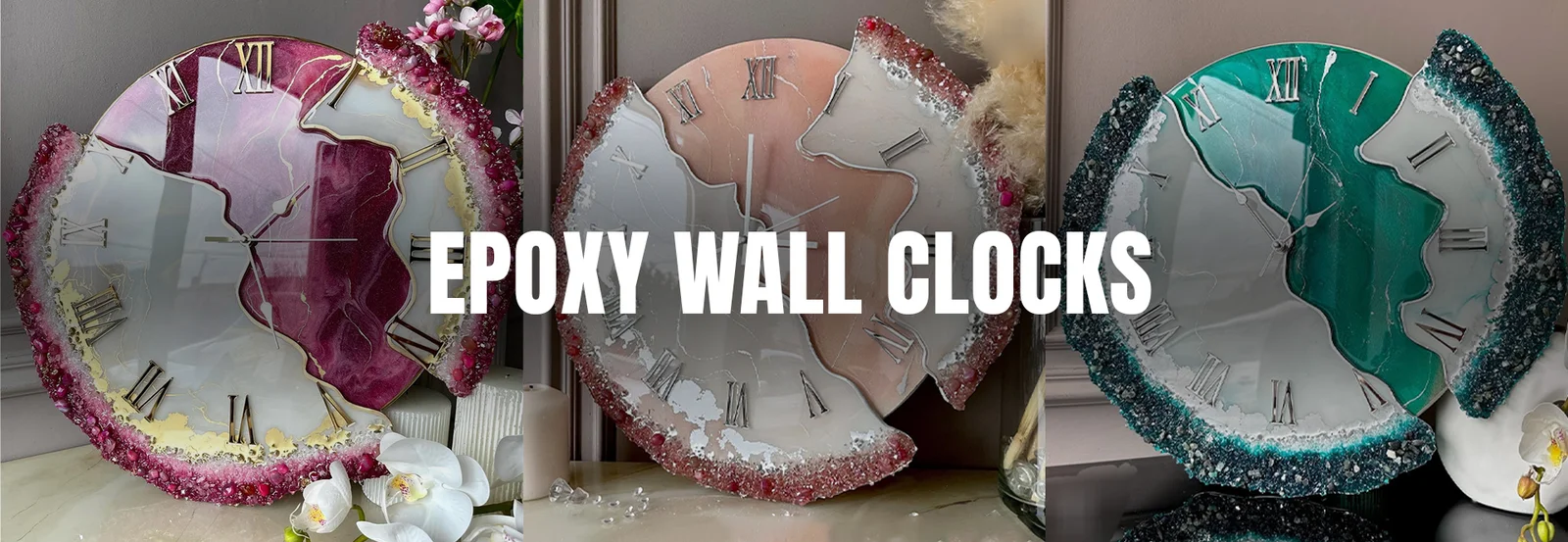 Epoxy Wood Wall Mirror