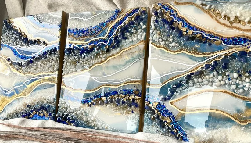 EPOXY GEODE ART/WALL DECOR