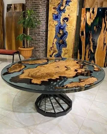 Epoxy Round Tables