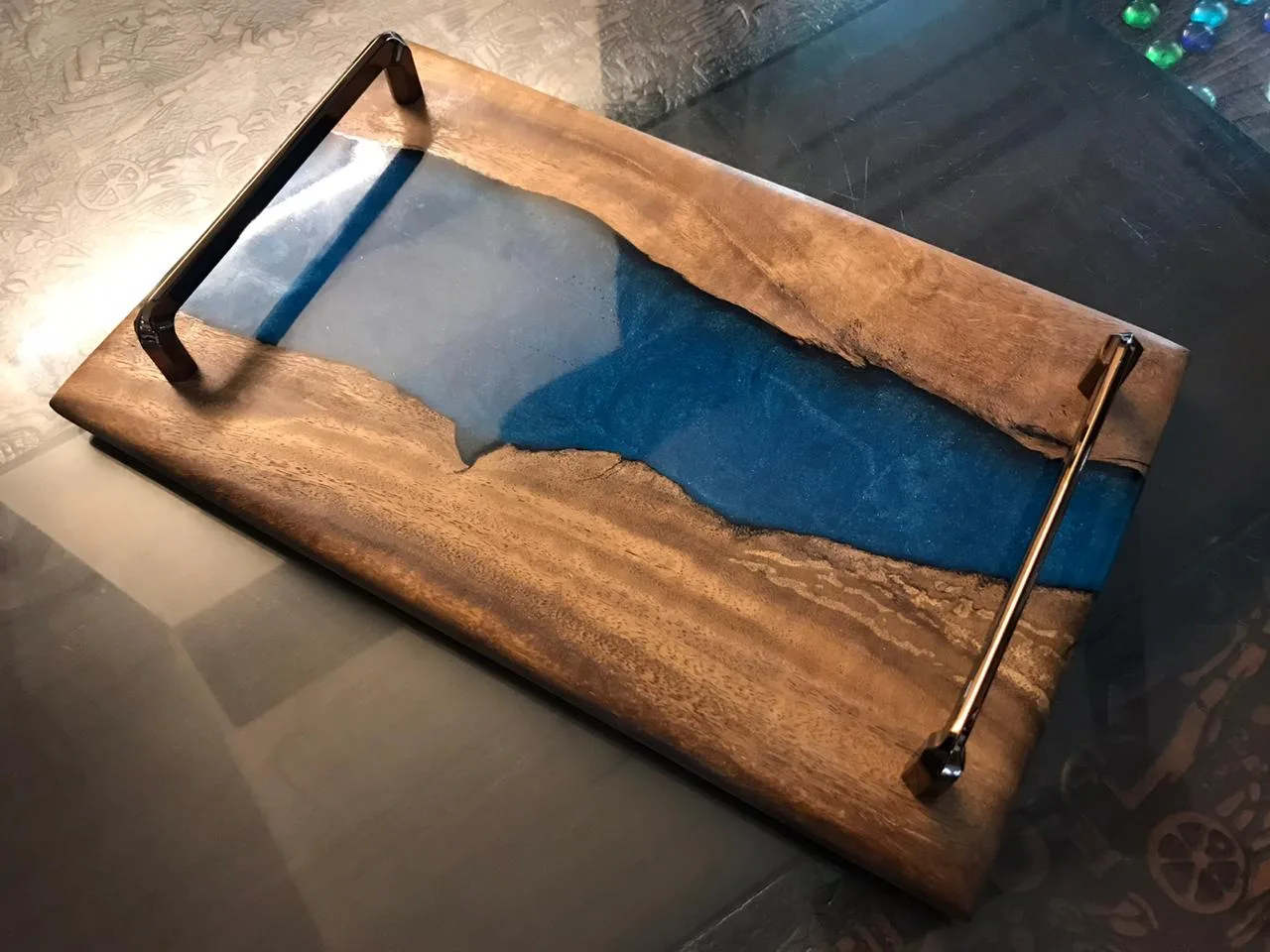 Epoxy Wooden Tray