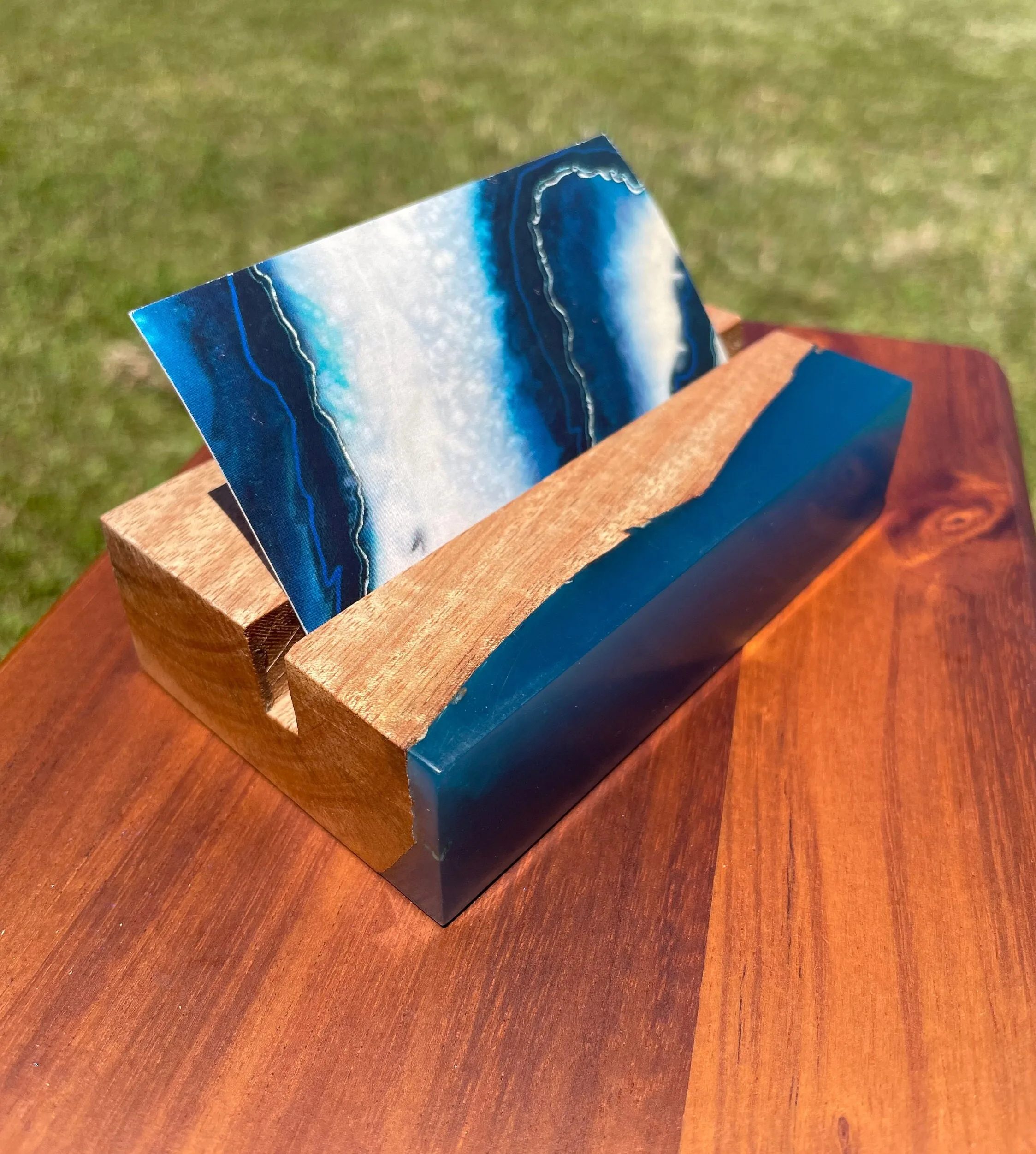 Epoxy Card Holder