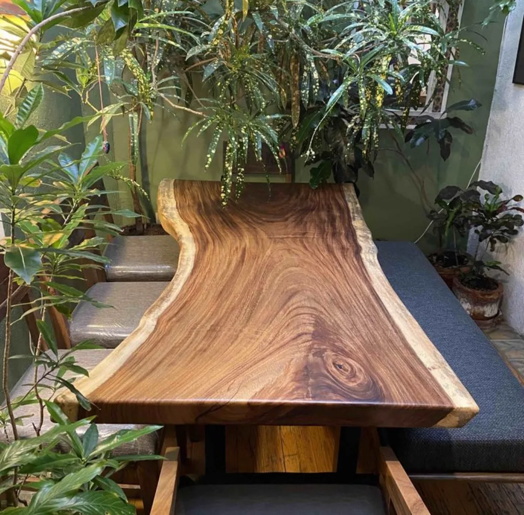 Live Edge Wooden Table