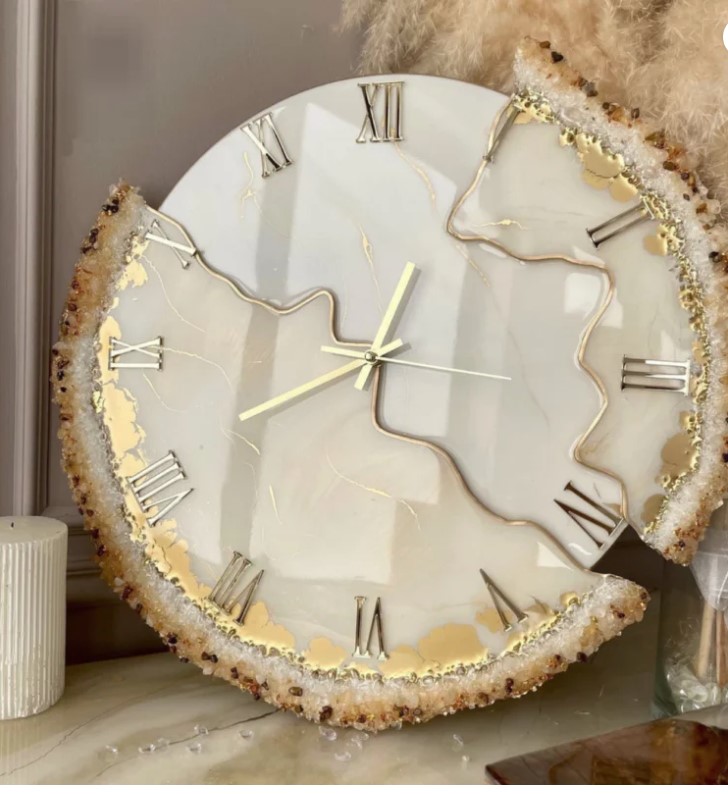 Epoxy Resin Wall Clock