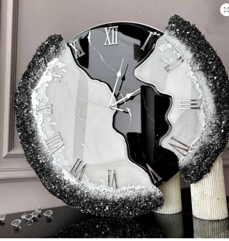 Epoxy Resin Wall Clock