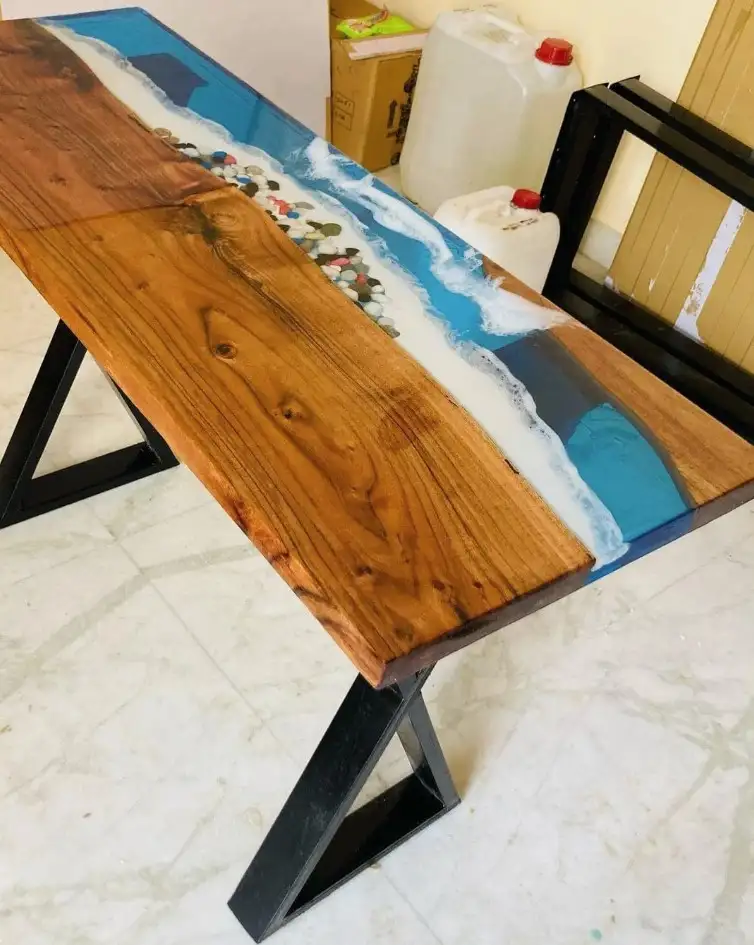 Epoxy Console Table ECT-8